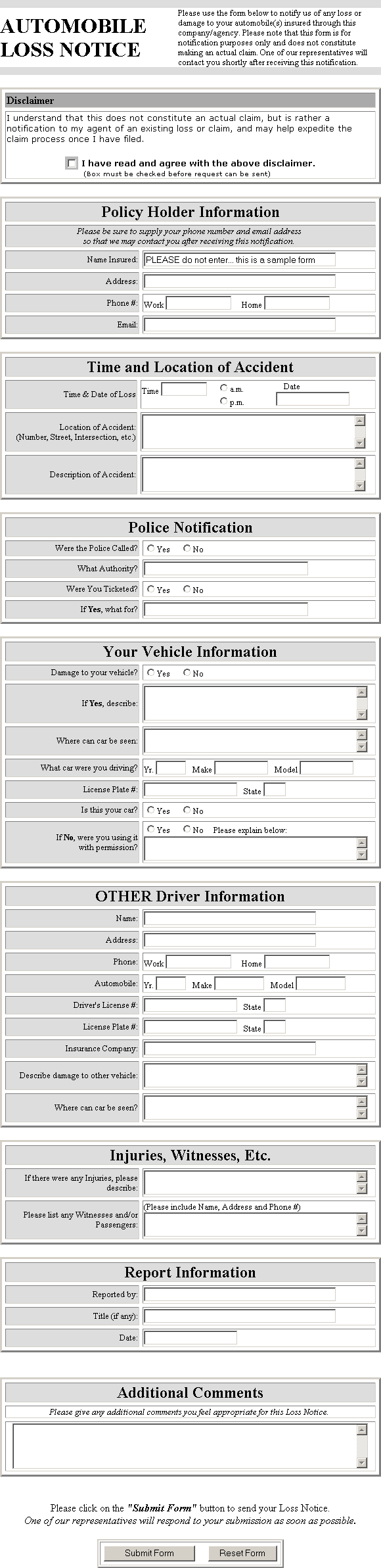 This Form is Copyrighted by Enhanced Web Services and may not be used without permission.