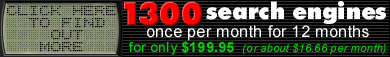 Register with 1300 Search Engines for only $199.95 per year