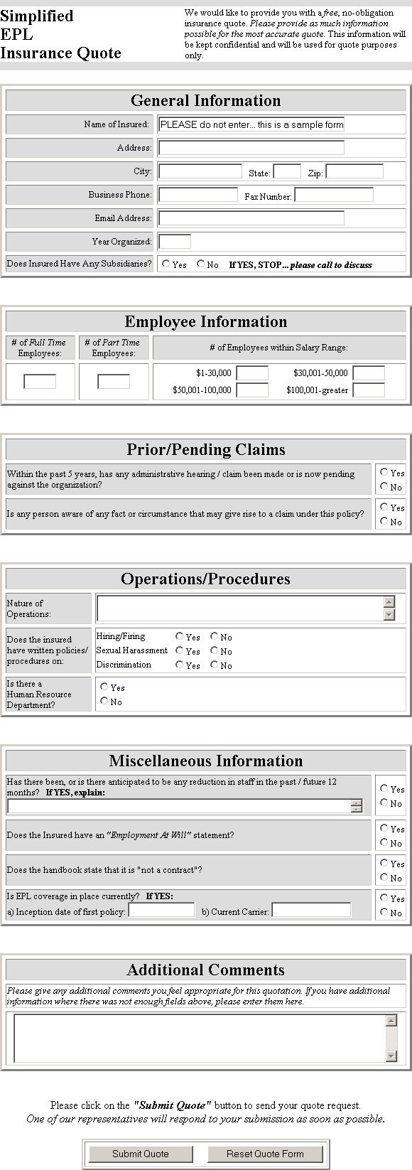 This Form is Copyrighted by Enhanced Web Services and may not be used without permission.